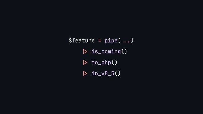 fastcloud gioi thieu pipe trong phien ban moi php 8-5